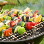 Gemüsespieße grillen